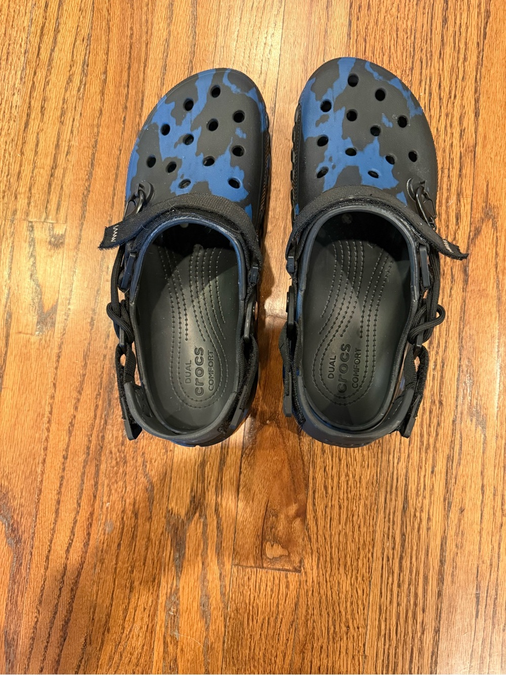 Post Malone limited edition Crock - Black & Blue